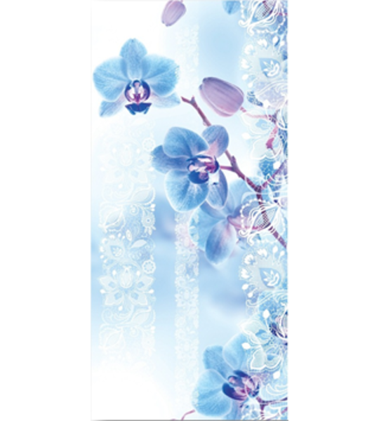 Панель пластиковая, морозный цветок 2,7*0,25*0,008